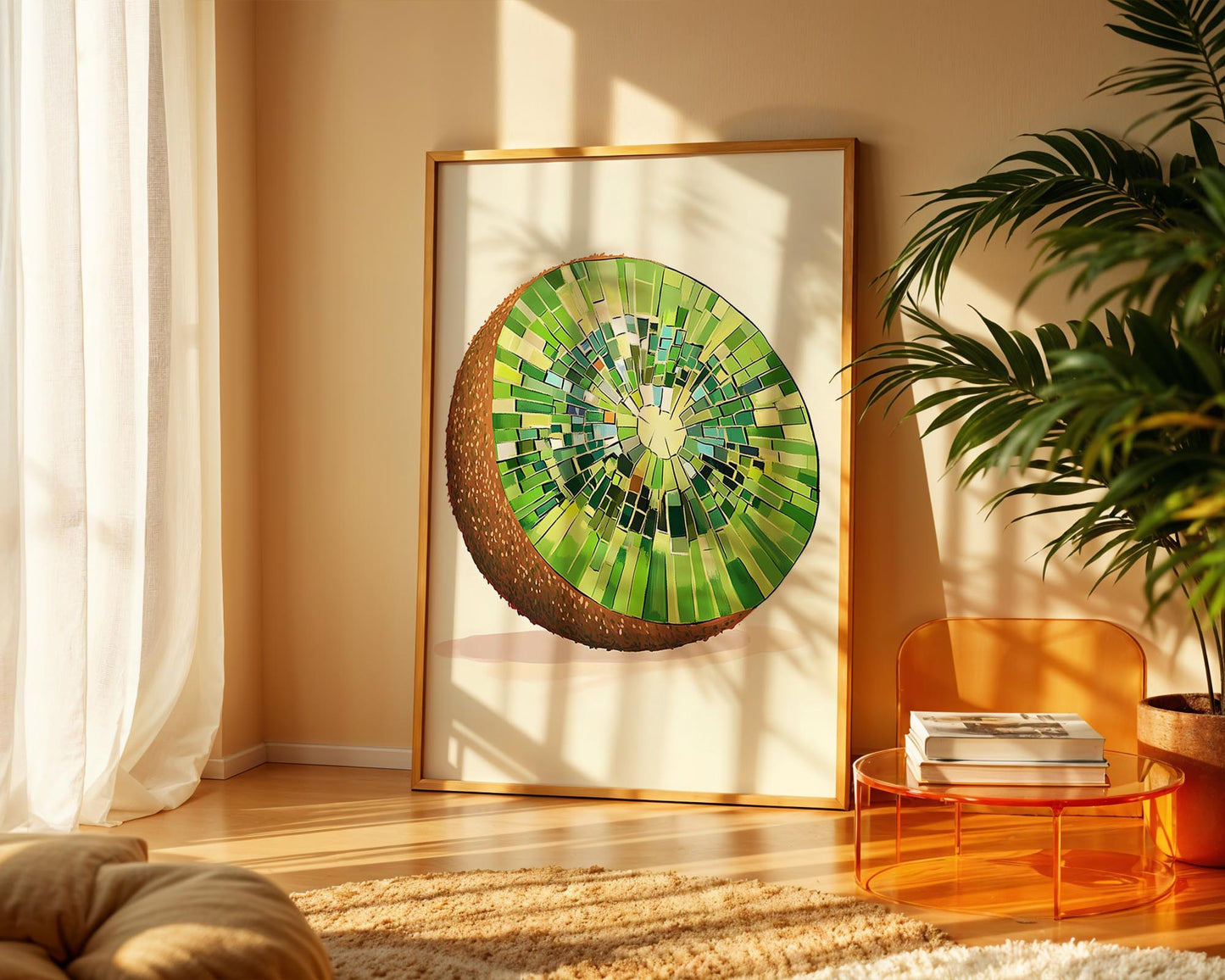 Disco Kiwi | Disco Fruits Art Print