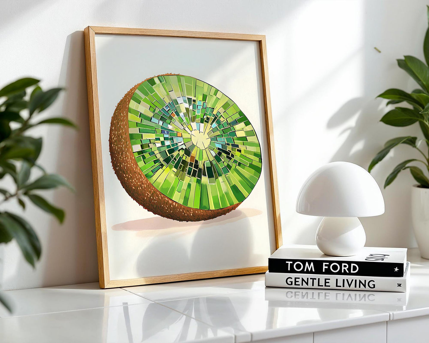 Disco Kiwi | Disco Fruits Art Print