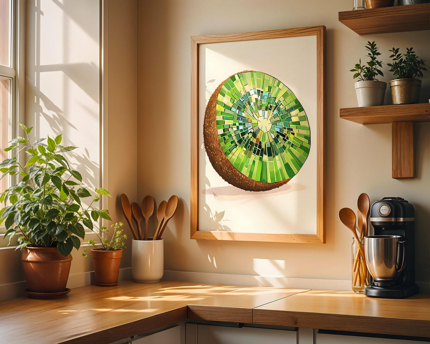 Disco Kiwi | Disco Fruits Art Print