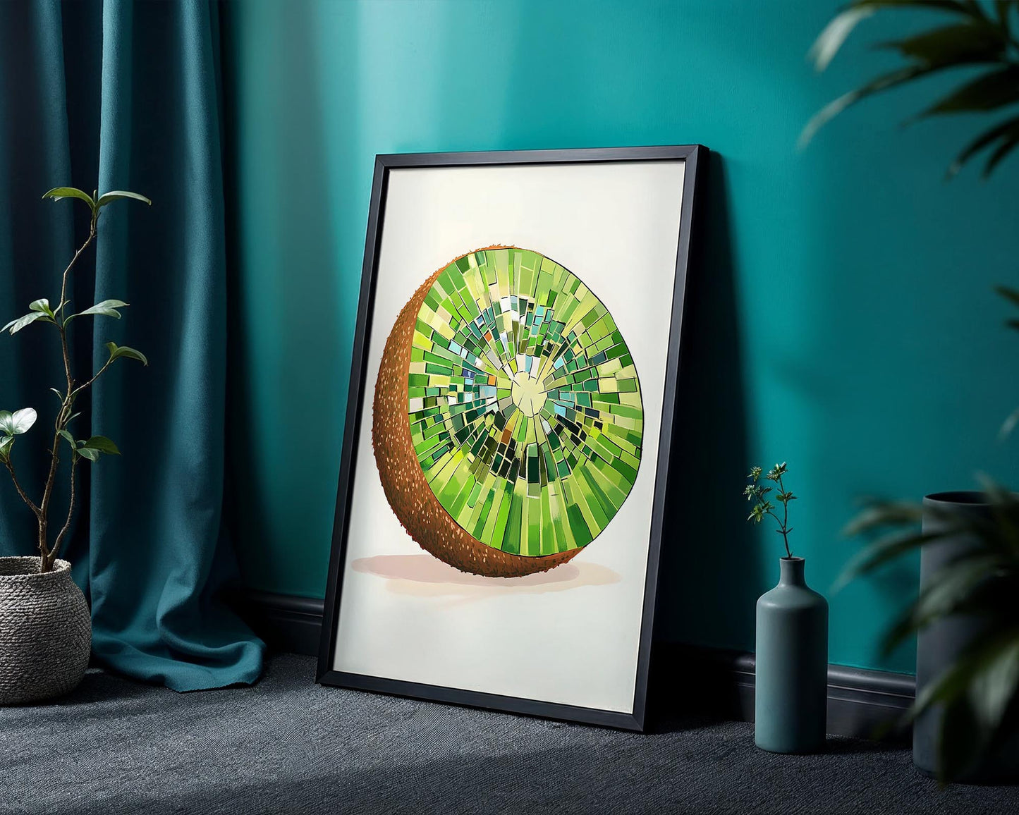 Disco Kiwi | Disco Fruits Art Print