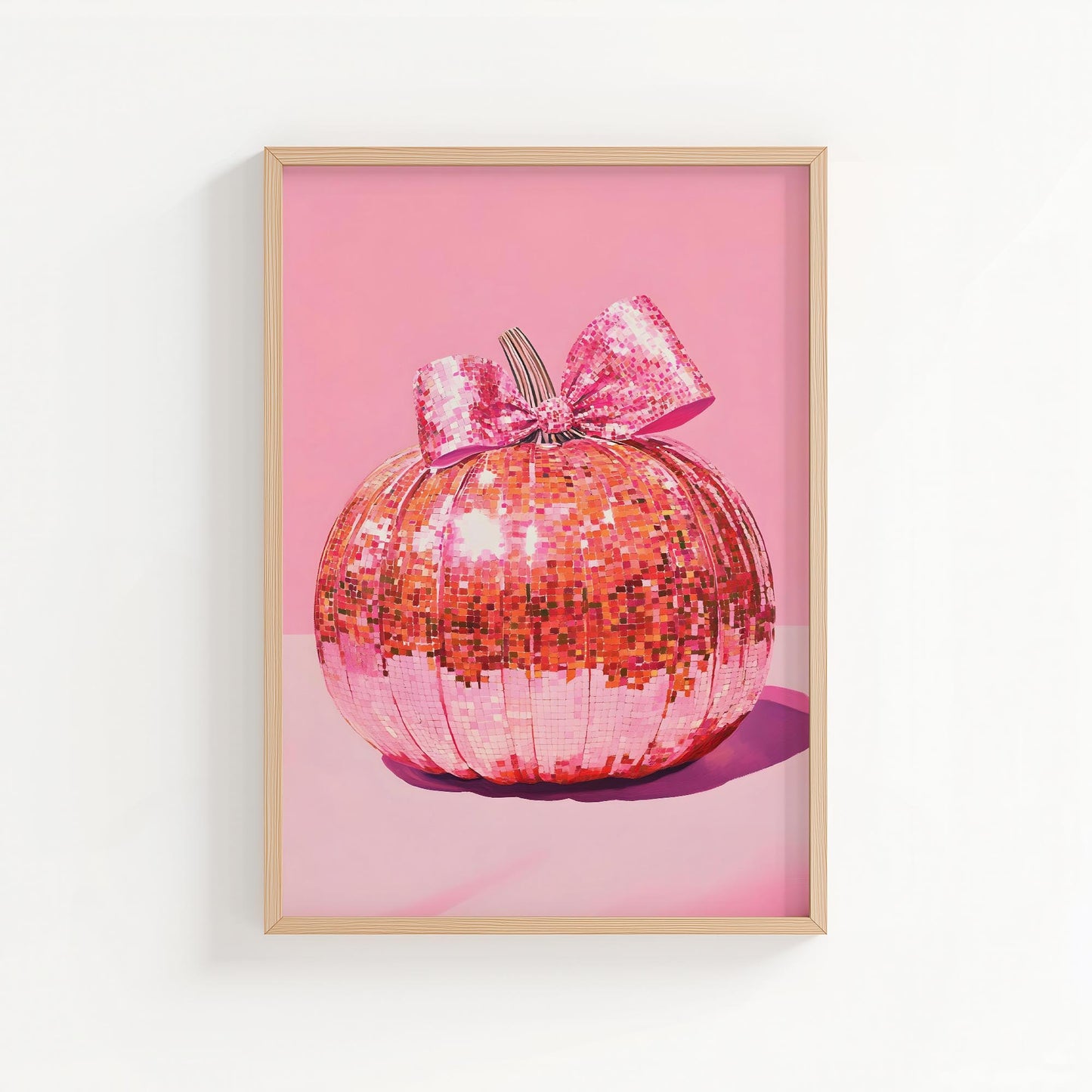Disco Pumpkin | Disco Fruits Art Print