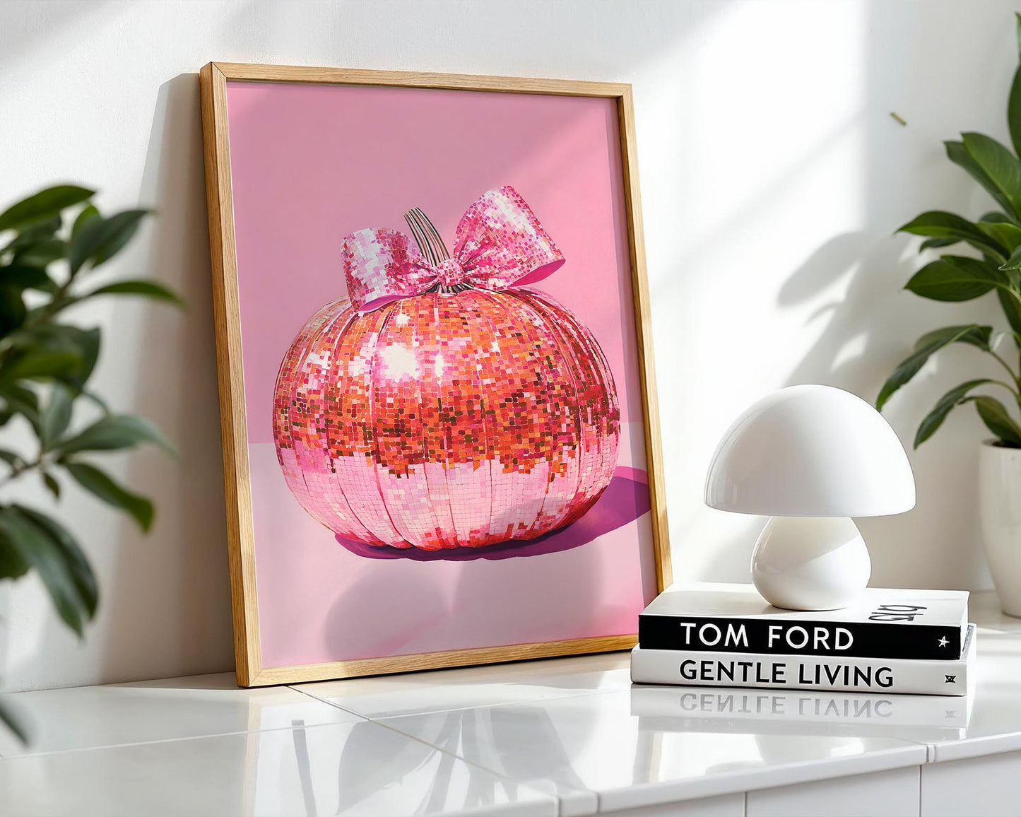 Disco Pumpkin | Disco Fruits Art Print
