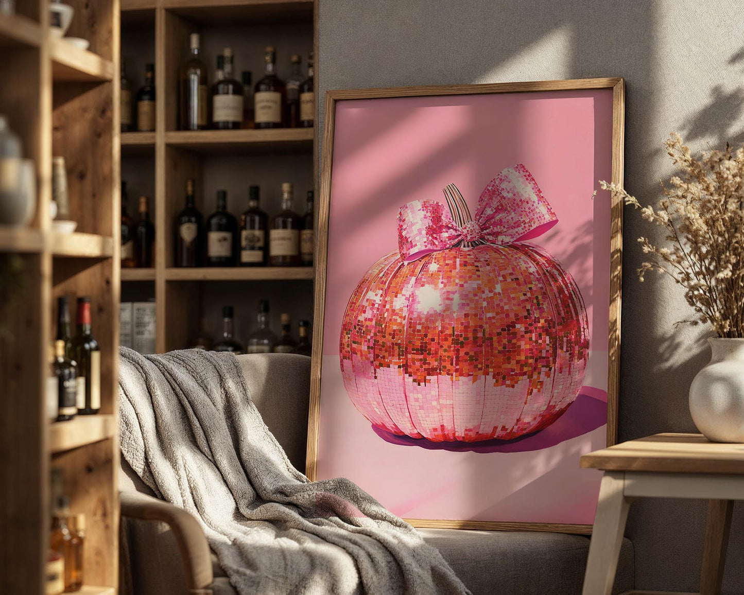 Disco Pumpkin | Disco Fruits Art Print