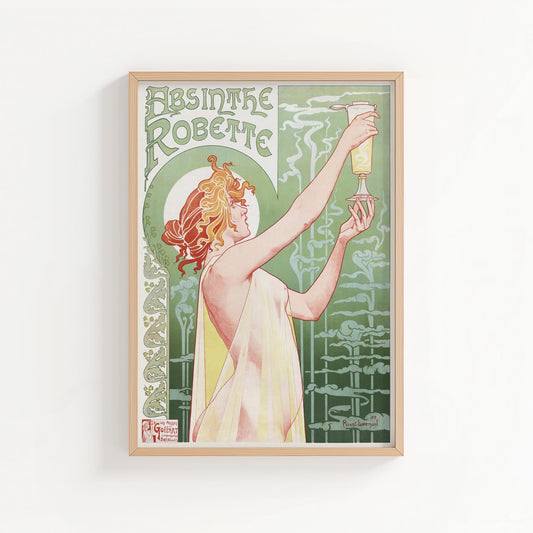 Absinthe Robette | Vintage Art Nouveau Poster