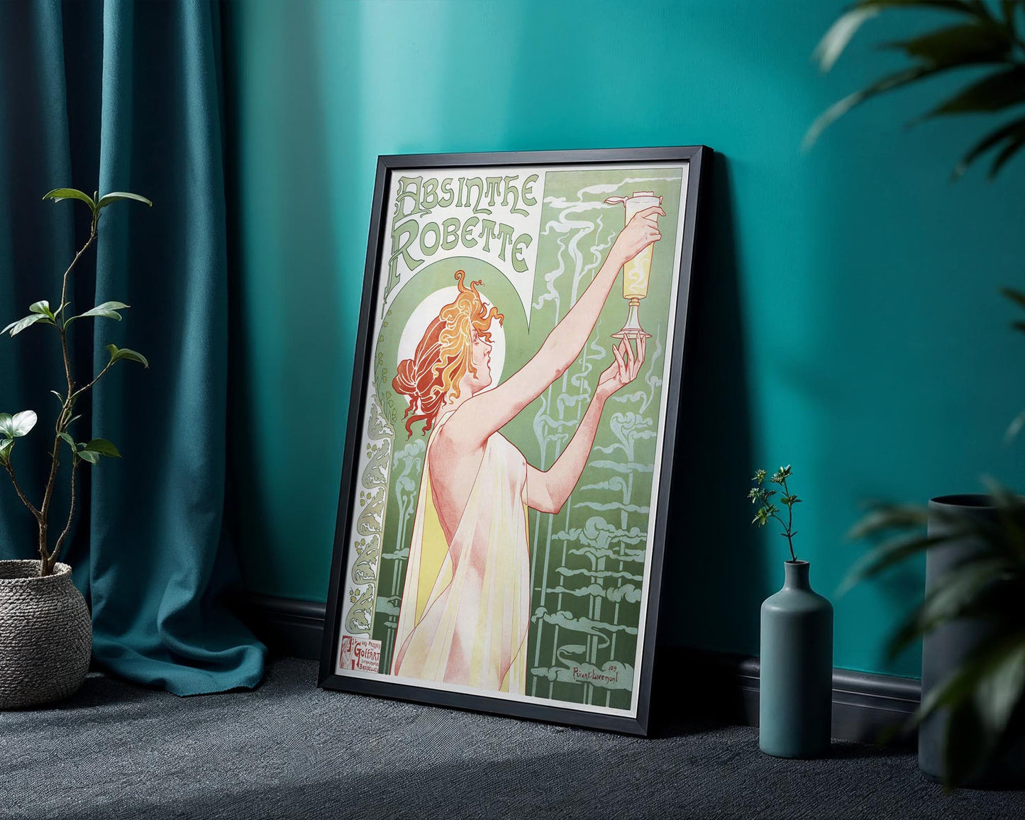 Absinthe Robette | Vintage Art Nouveau Poster