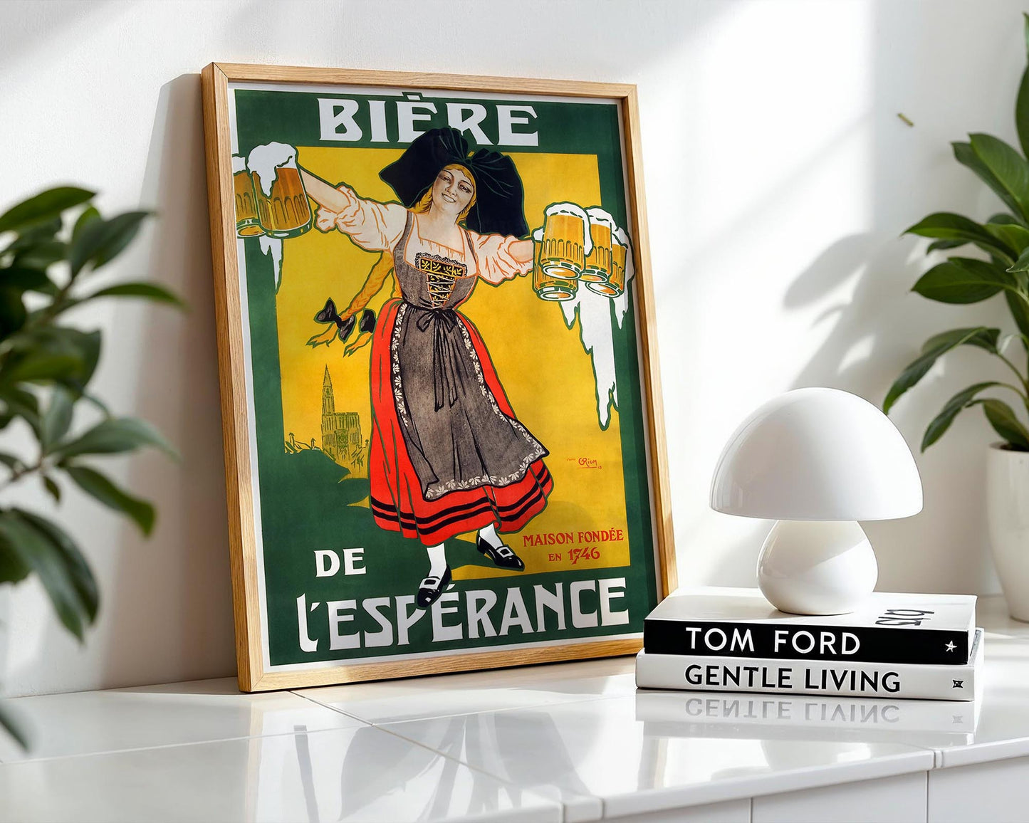 Bière de l'Espérance | Vintage French Beer Poster