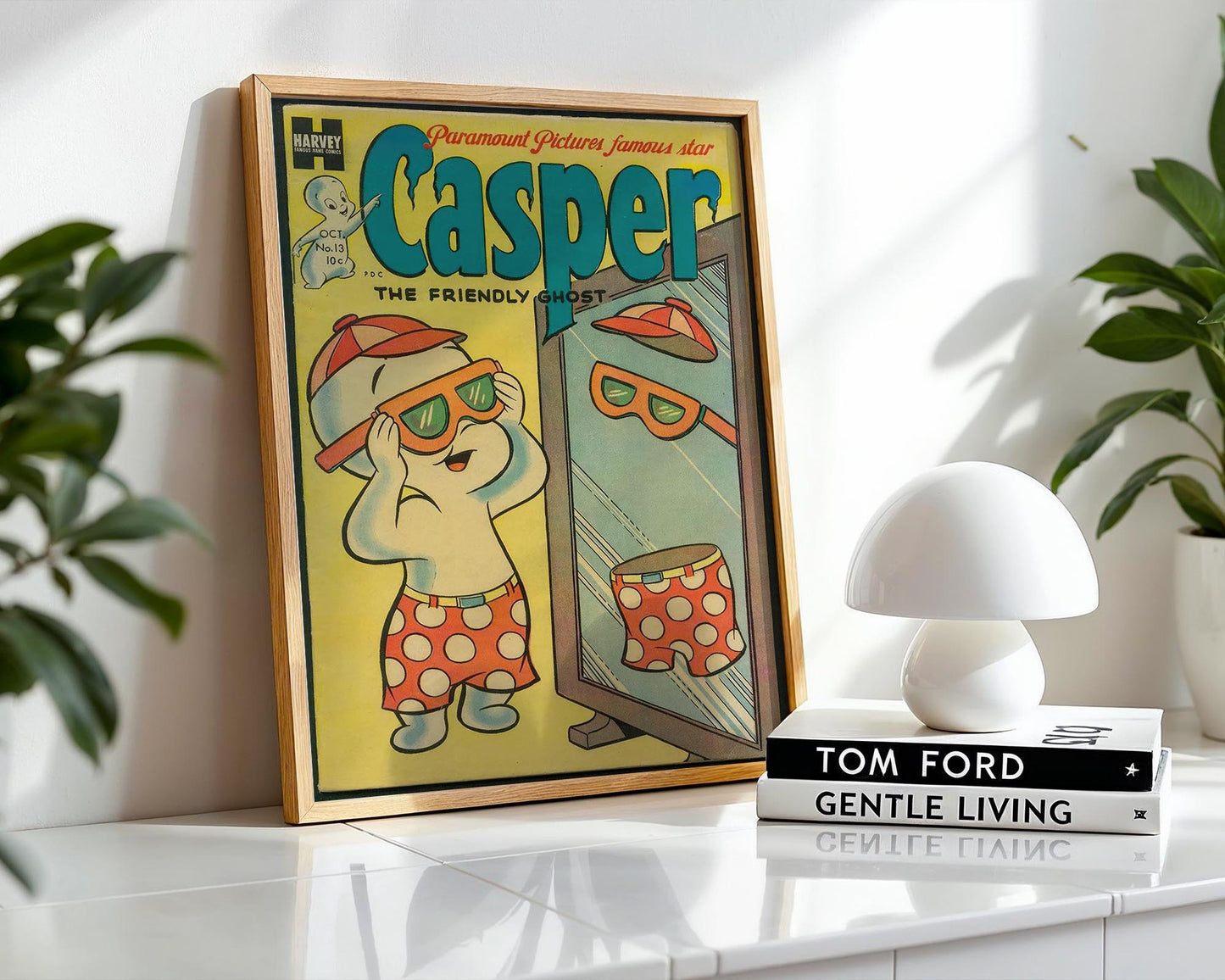 Casper the Friendly Ghost – Vintage Comic Cover Poster