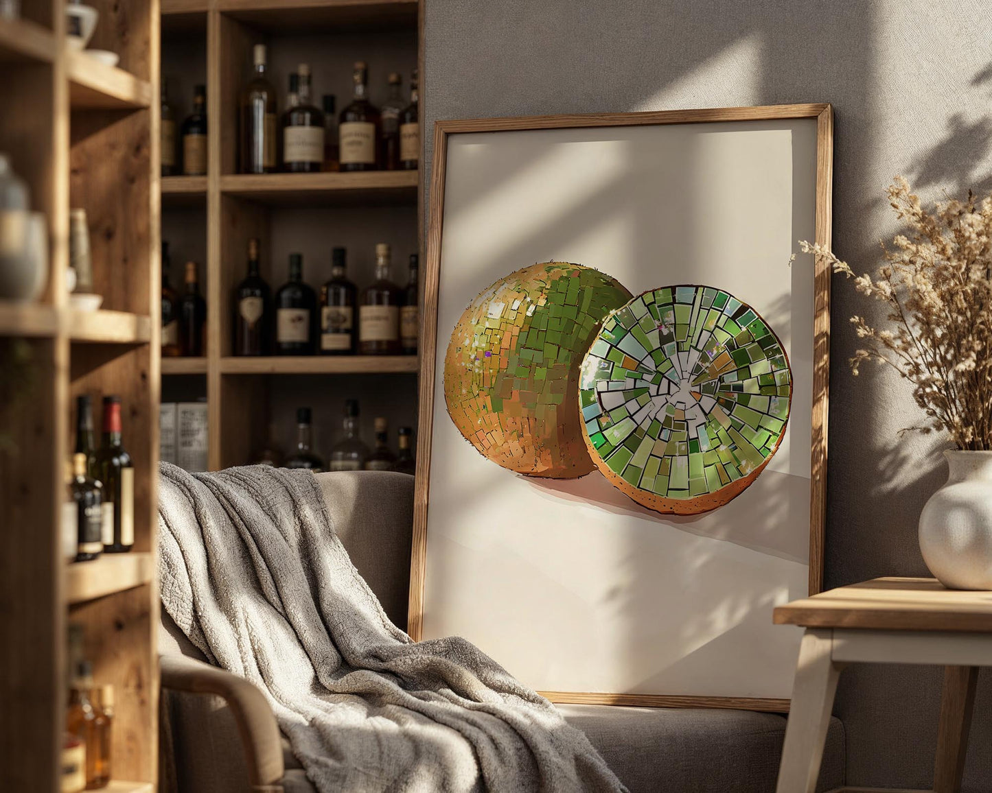 Disco Kiwis | Disco Fruits Art Print