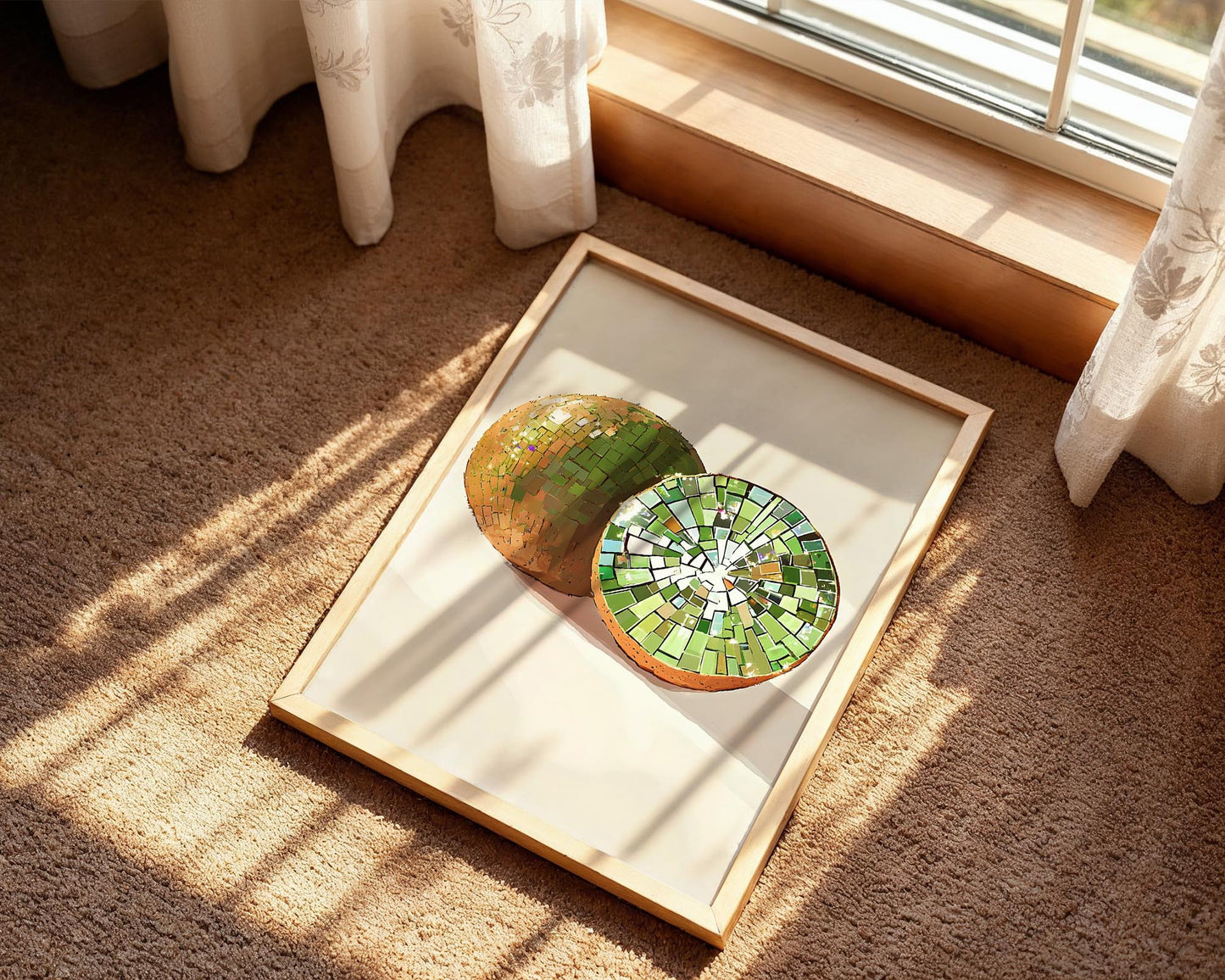 Disco Kiwis | Disco Fruits Art Print