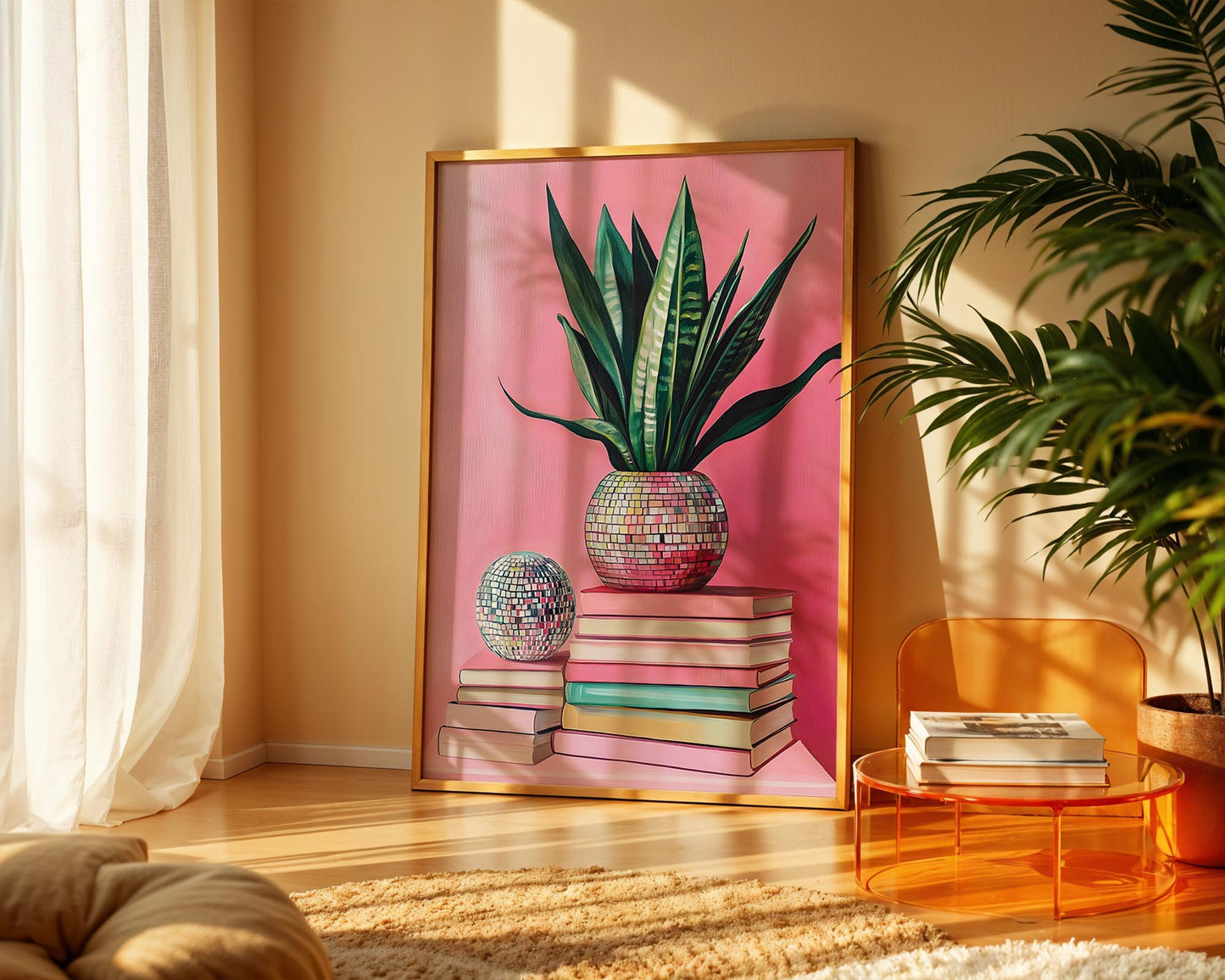 Disco Plant | Disco Fruits Art Print
