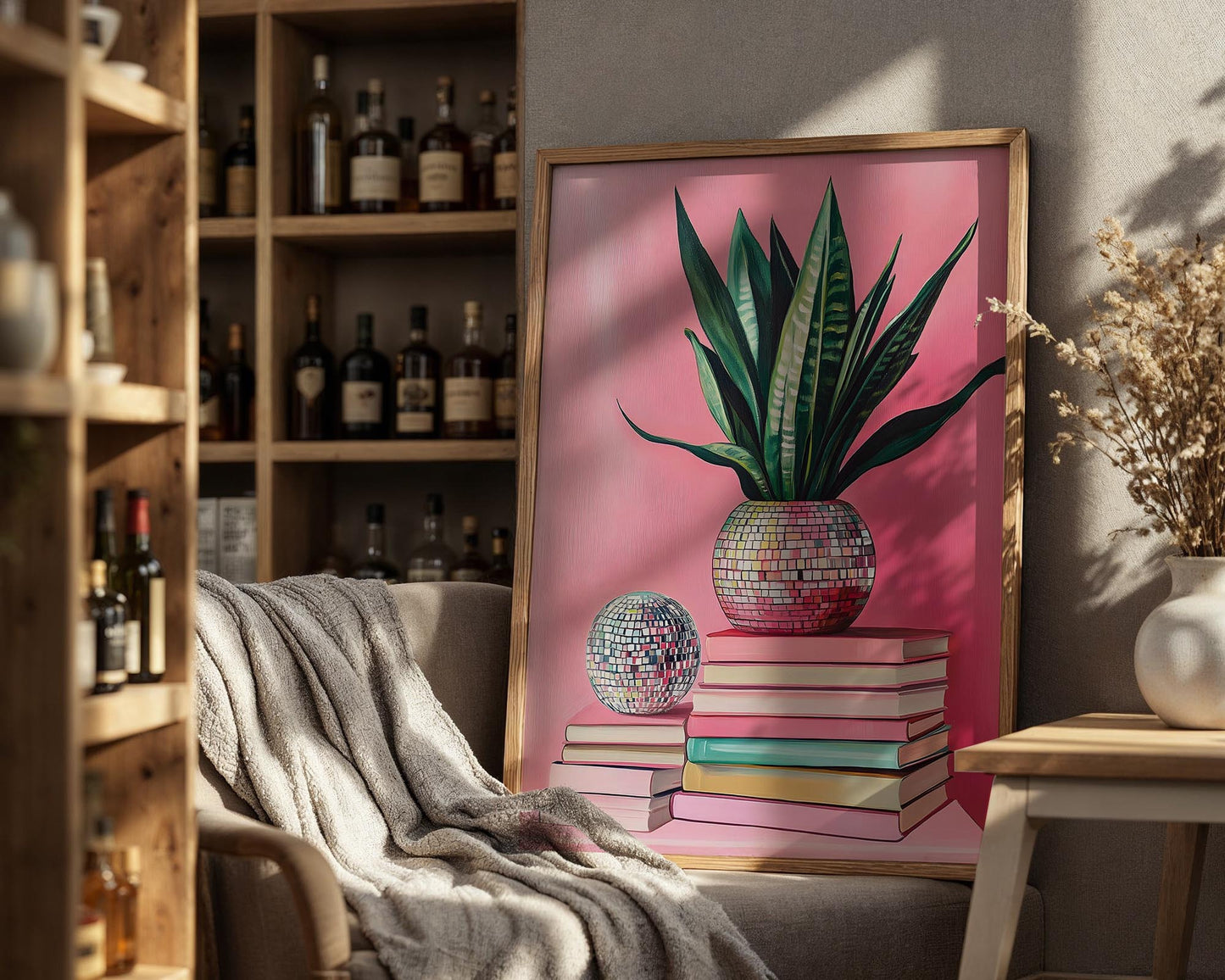 Disco Plant | Disco Fruits Art Print