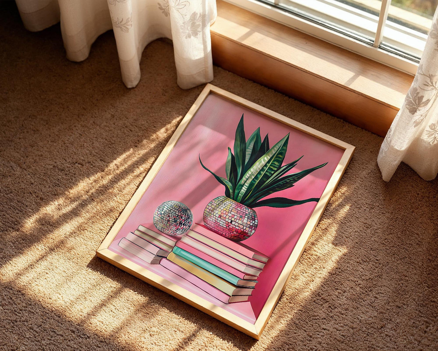 Disco Plant | Disco Fruits Art Print