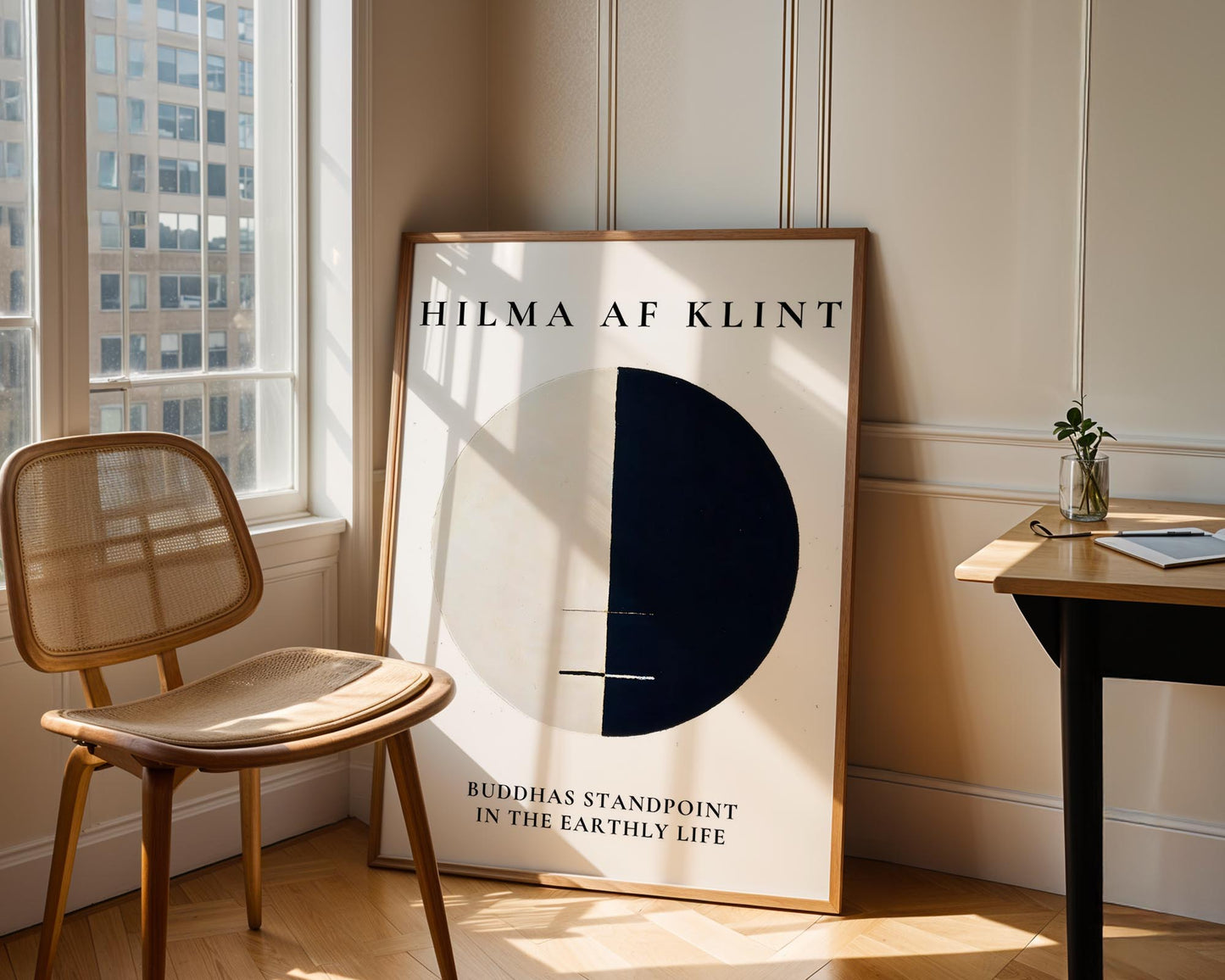 Hilma af Klint — Buddhas Standpoint in the Earthly Life | Minimalist Abstract Art Print