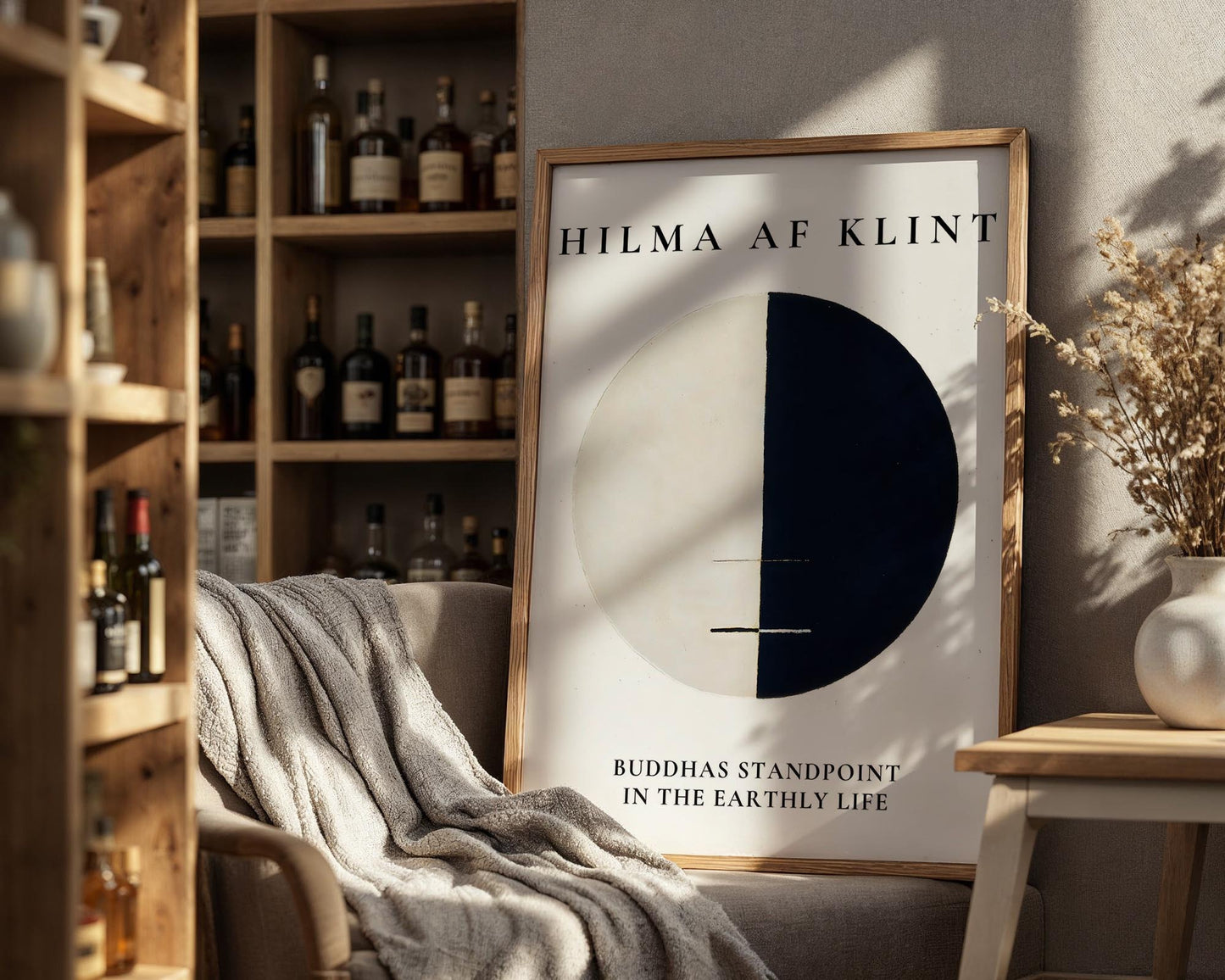 Hilma af Klint — Buddhas Standpoint in the Earthly Life | Minimalist Abstract Art Print