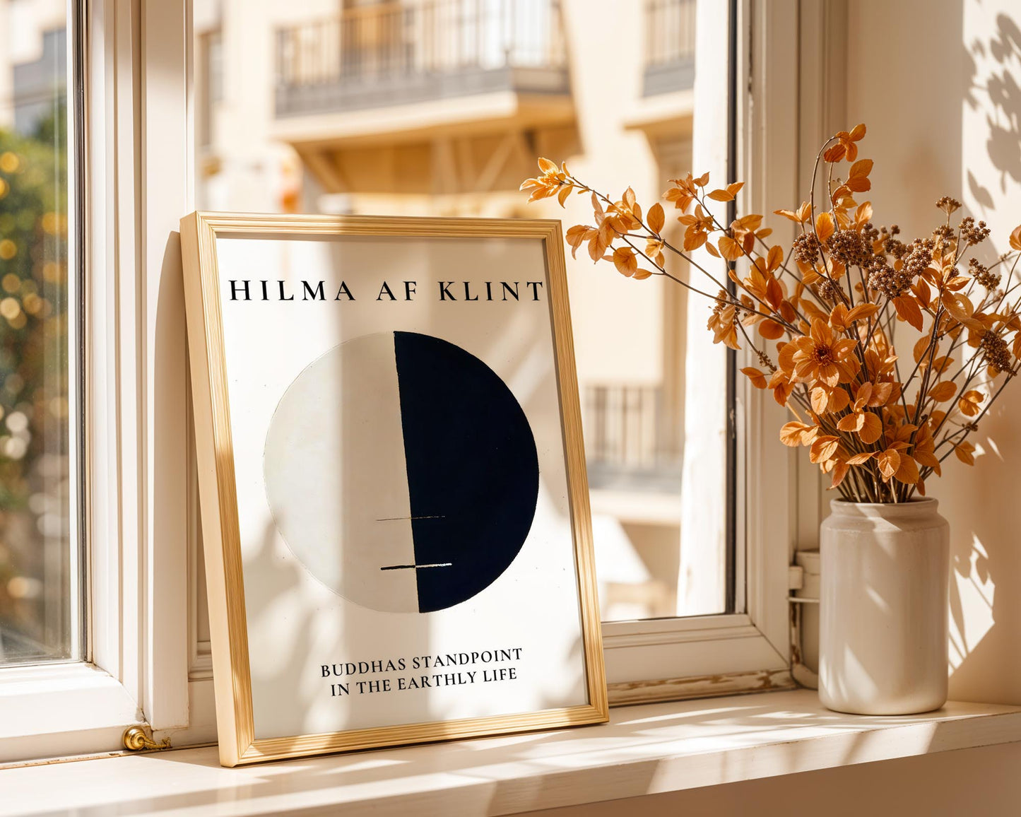 Hilma af Klint — Buddhas Standpoint in the Earthly Life | Minimalist Abstract Art Print