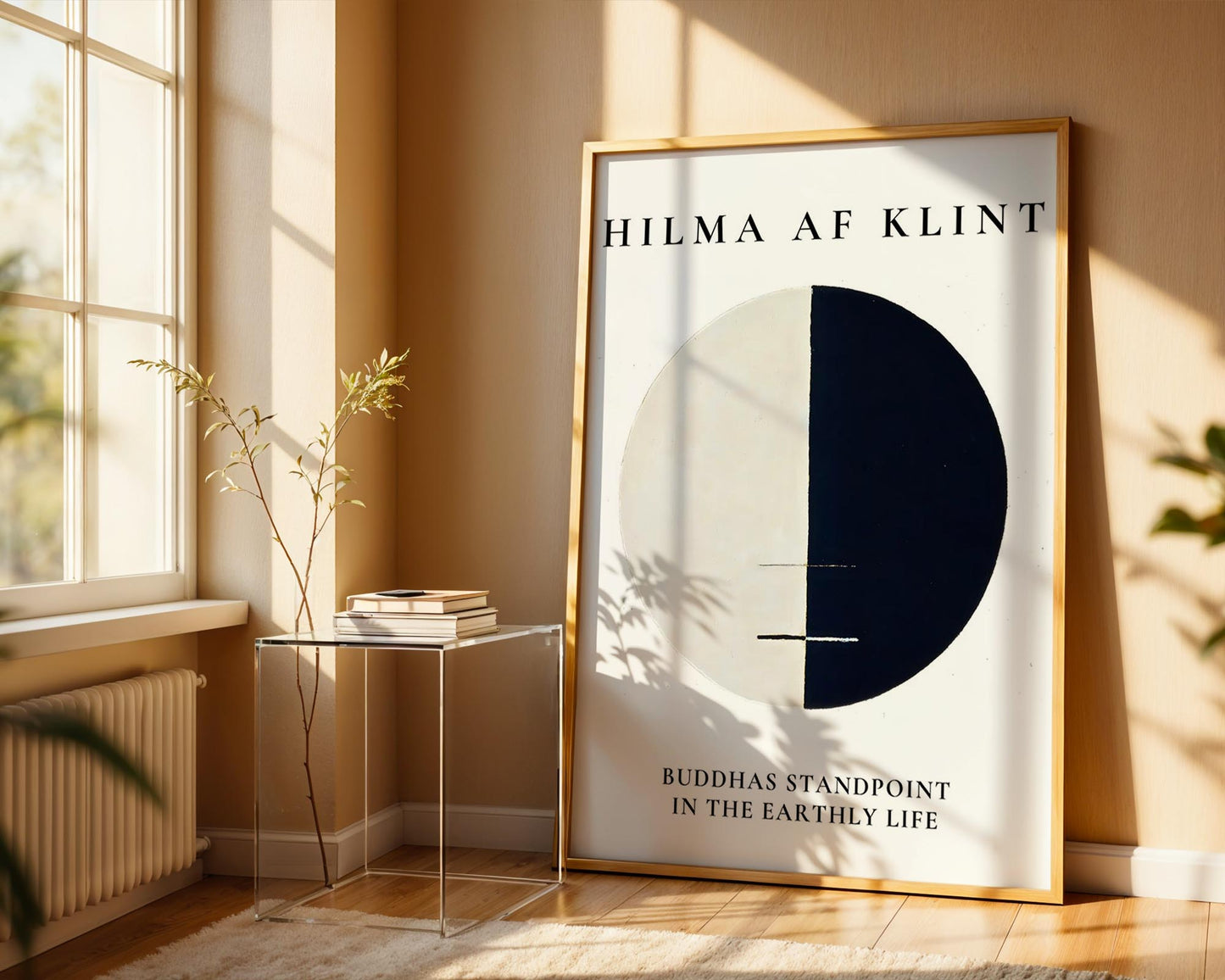 Hilma af Klint — Buddhas Standpoint in the Earthly Life | Minimalist Abstract Art Print