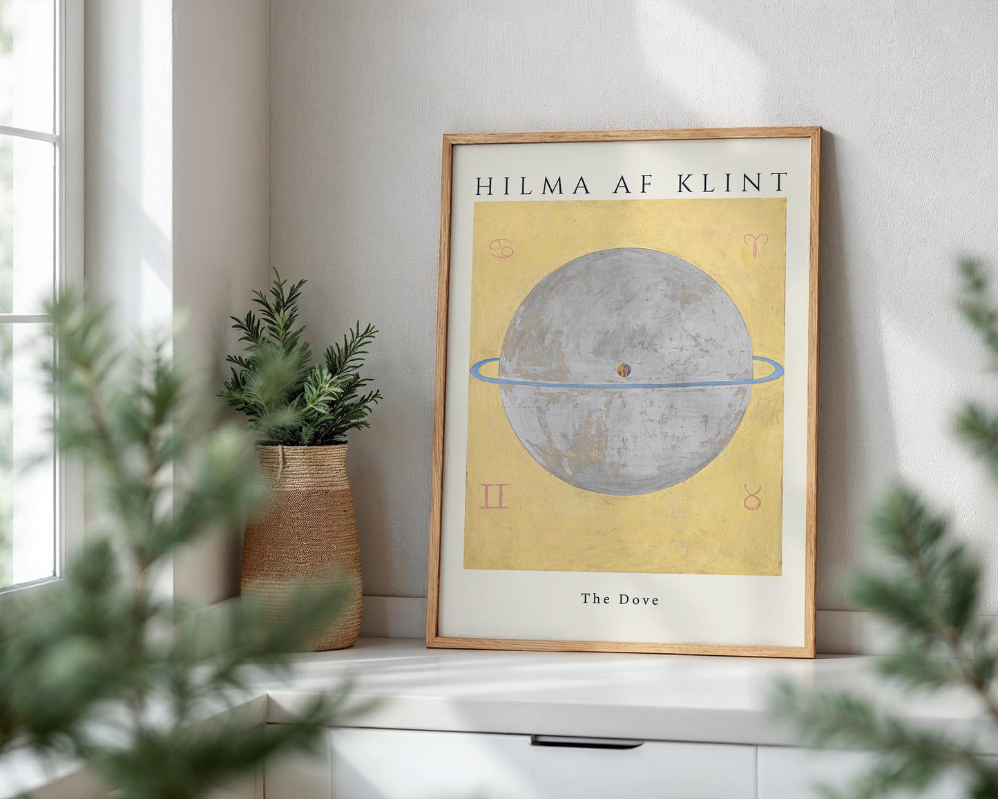 The Dove – Hilma af Klint Abstract Art Print
