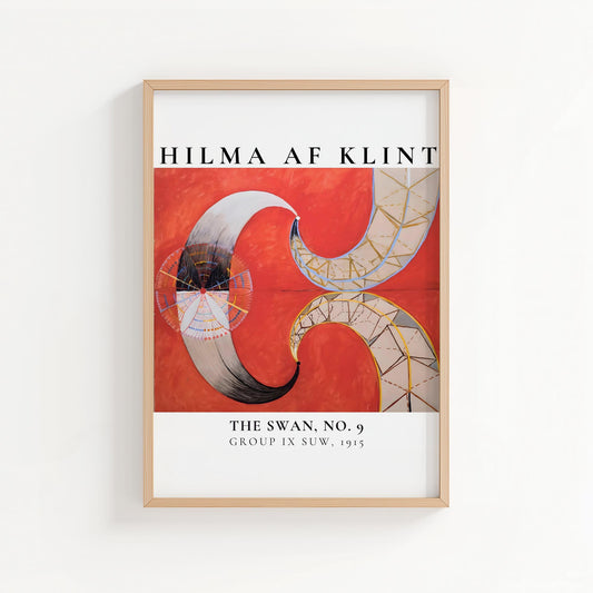 Hilma af Klint — The Swan No. 9 | Abstract Art Print | Group IX SUW, 1915