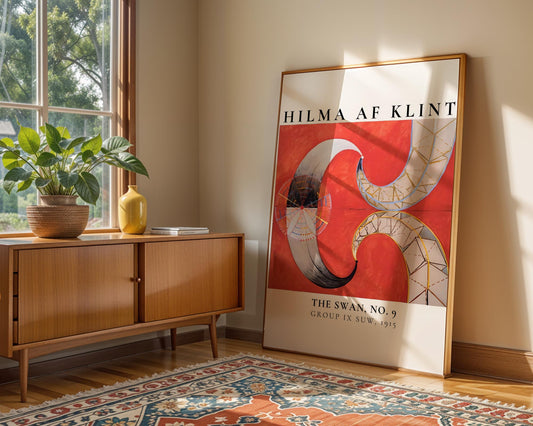 Hilma af Klint — The Swan No. 9 | Abstract Art Print | Group IX SUW, 1915