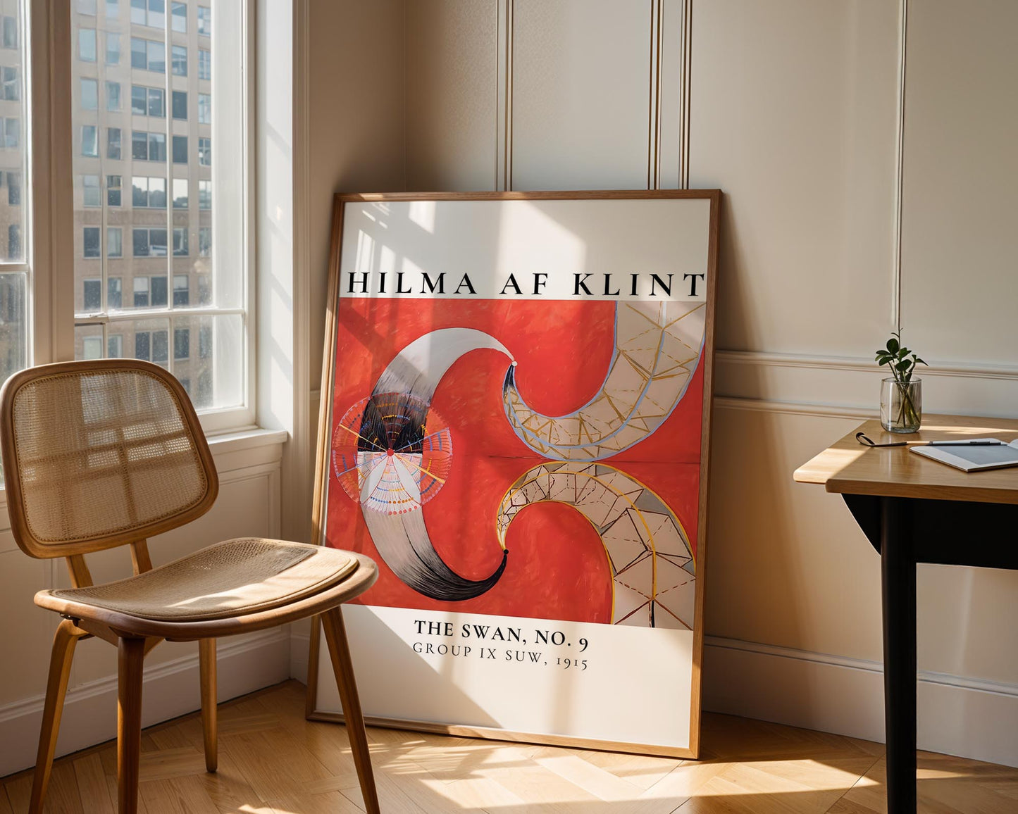 Hilma af Klint — The Swan No. 9 | Abstract Art Print | Group IX SUW, 1915