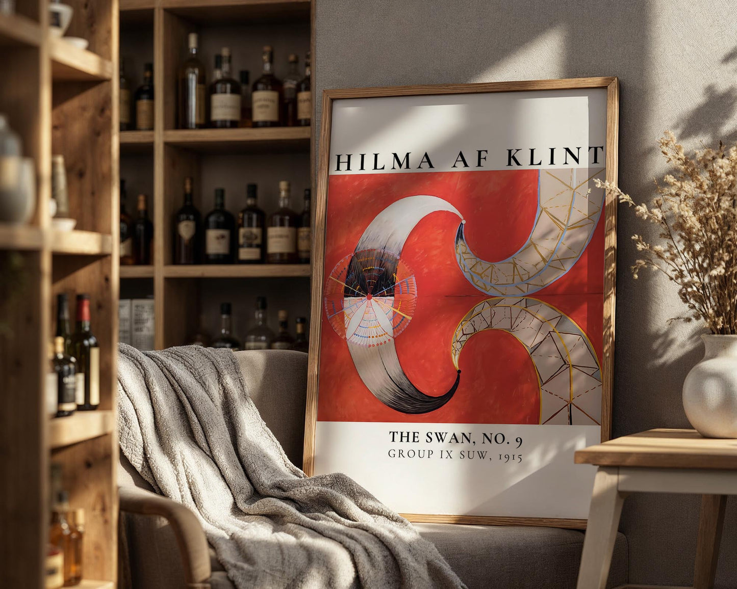 Hilma af Klint — The Swan No. 9 | Abstract Art Print | Group IX SUW, 1915
