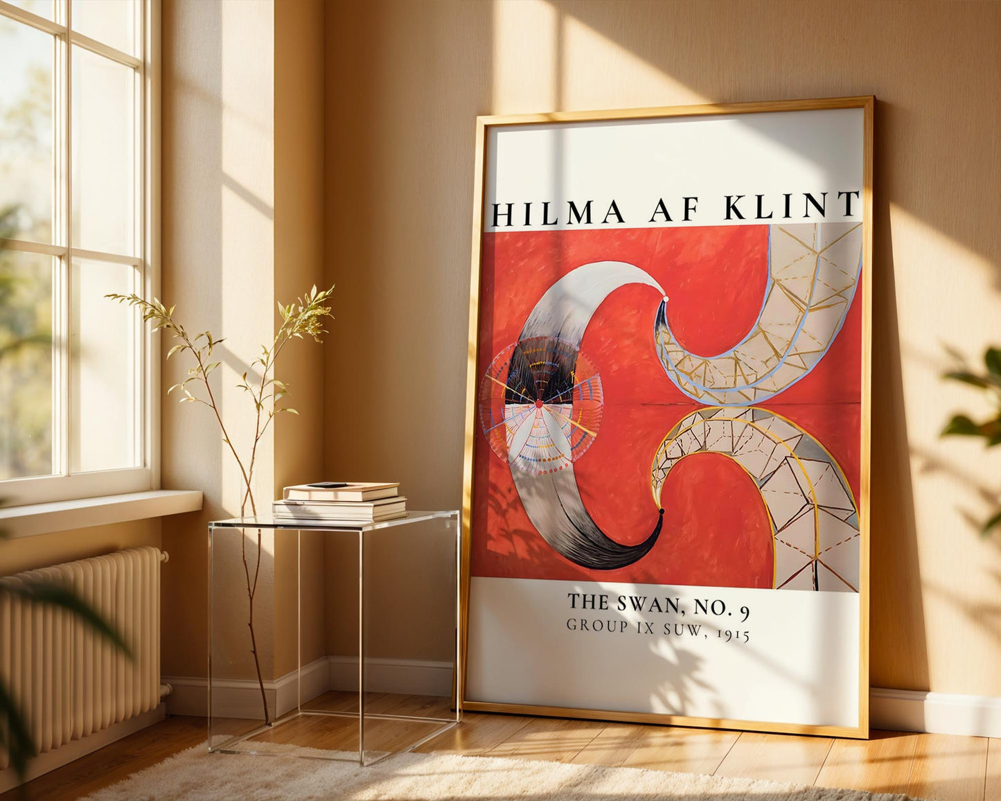 Hilma af Klint — The Swan No. 9 | Abstract Art Print | Group IX SUW, 1915