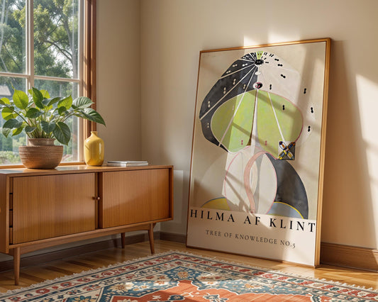 Hilma af Klint — Tree of Knowledge No. 5 | Botanical Abstract Art Print | Swedish Fine Art Poster