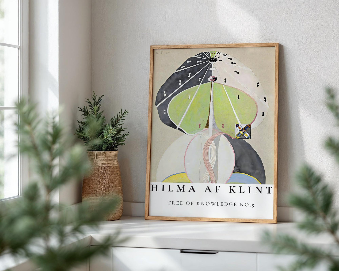 Hilma af Klint — Tree of Knowledge No. 5 | Botanical Abstract Art Print | Swedish Fine Art Poster
