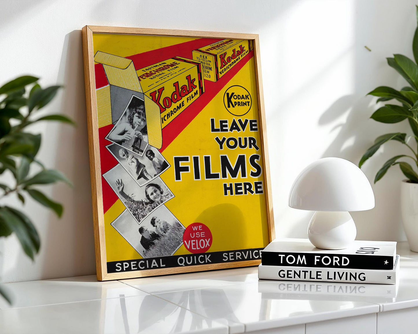 Kodak Film | Vintage Photography Advertisement Poster