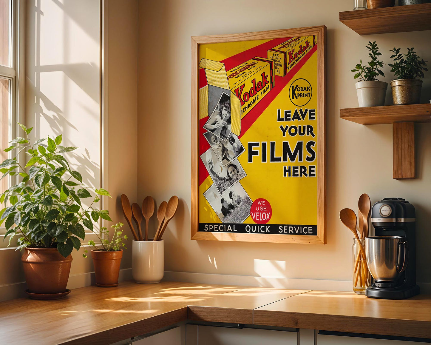 Kodak Film | Vintage Photography Advertisement Poster