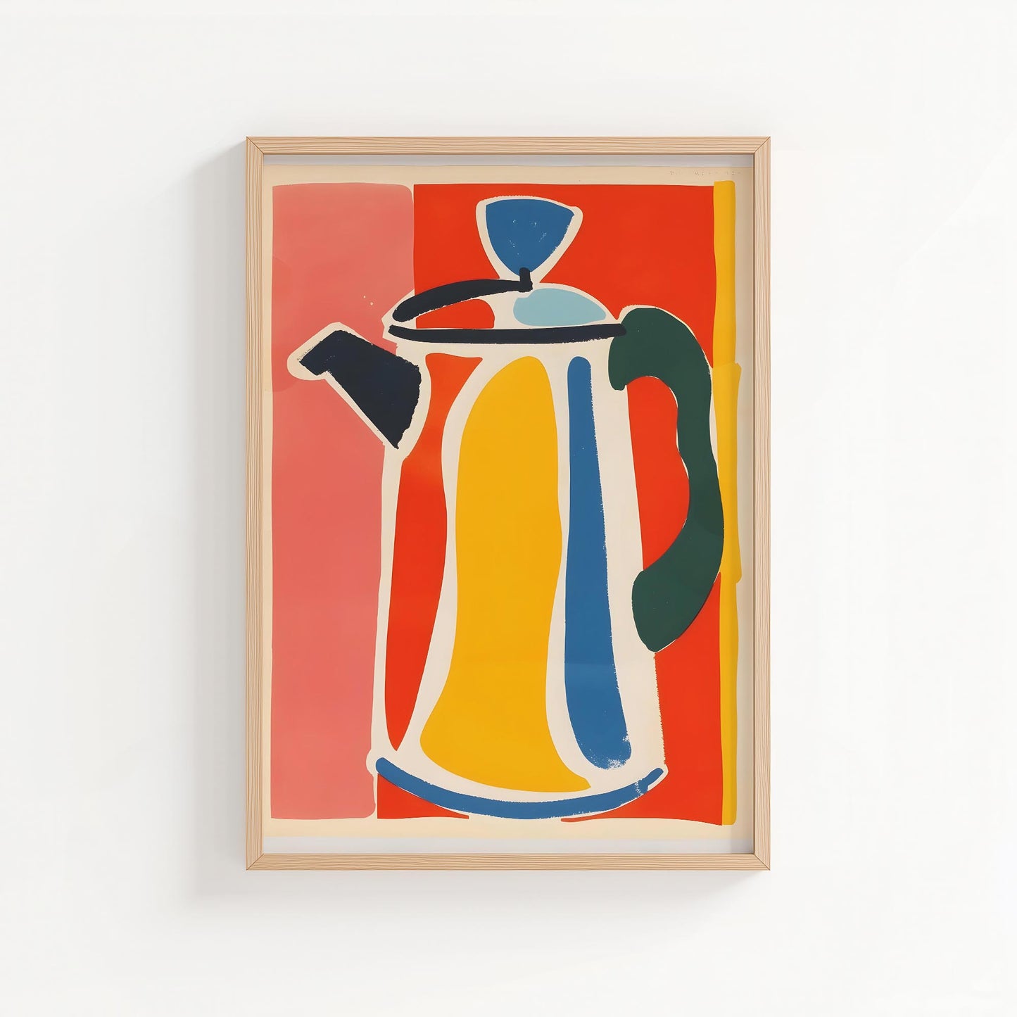 Modern Coffee Pot | Kitchen Pop Art Print