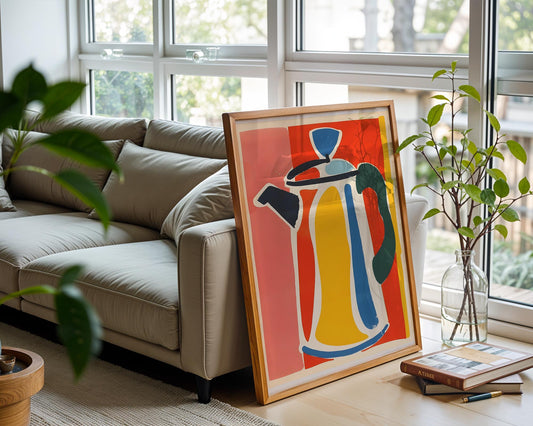 Modern Coffee Pot | Kitchen Pop Art Print