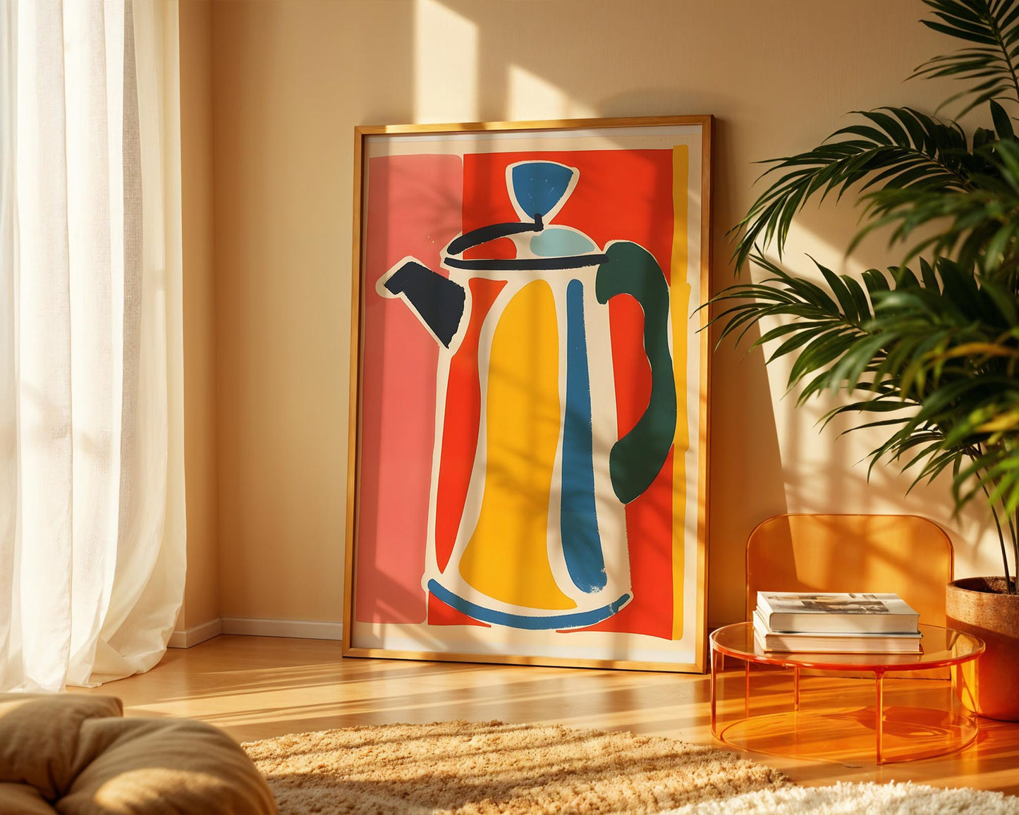 Modern Coffee Pot | Kitchen Pop Art Print