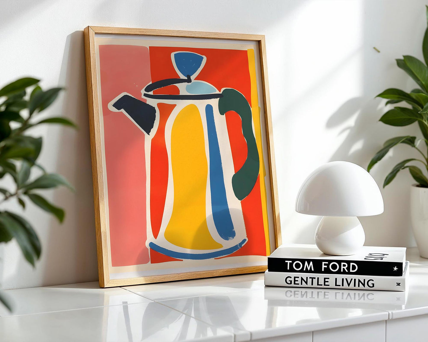 Modern Coffee Pot | Kitchen Pop Art Print