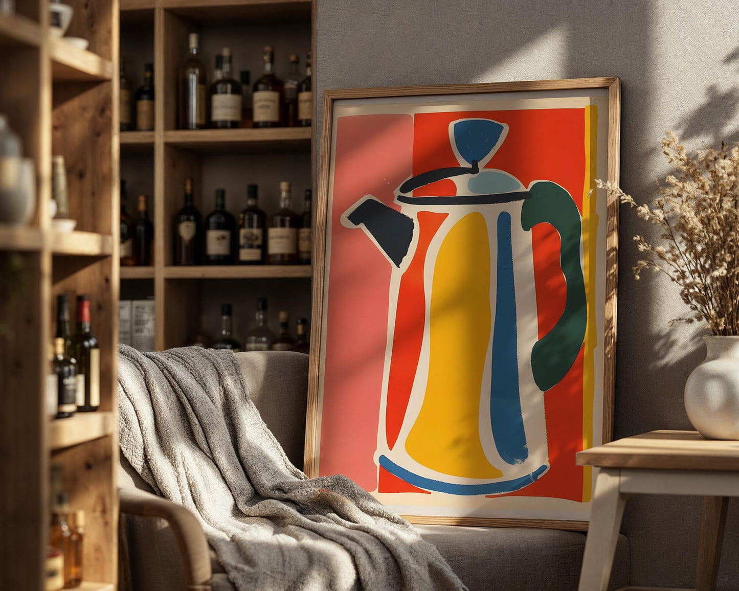 Modern Coffee Pot | Kitchen Pop Art Print
