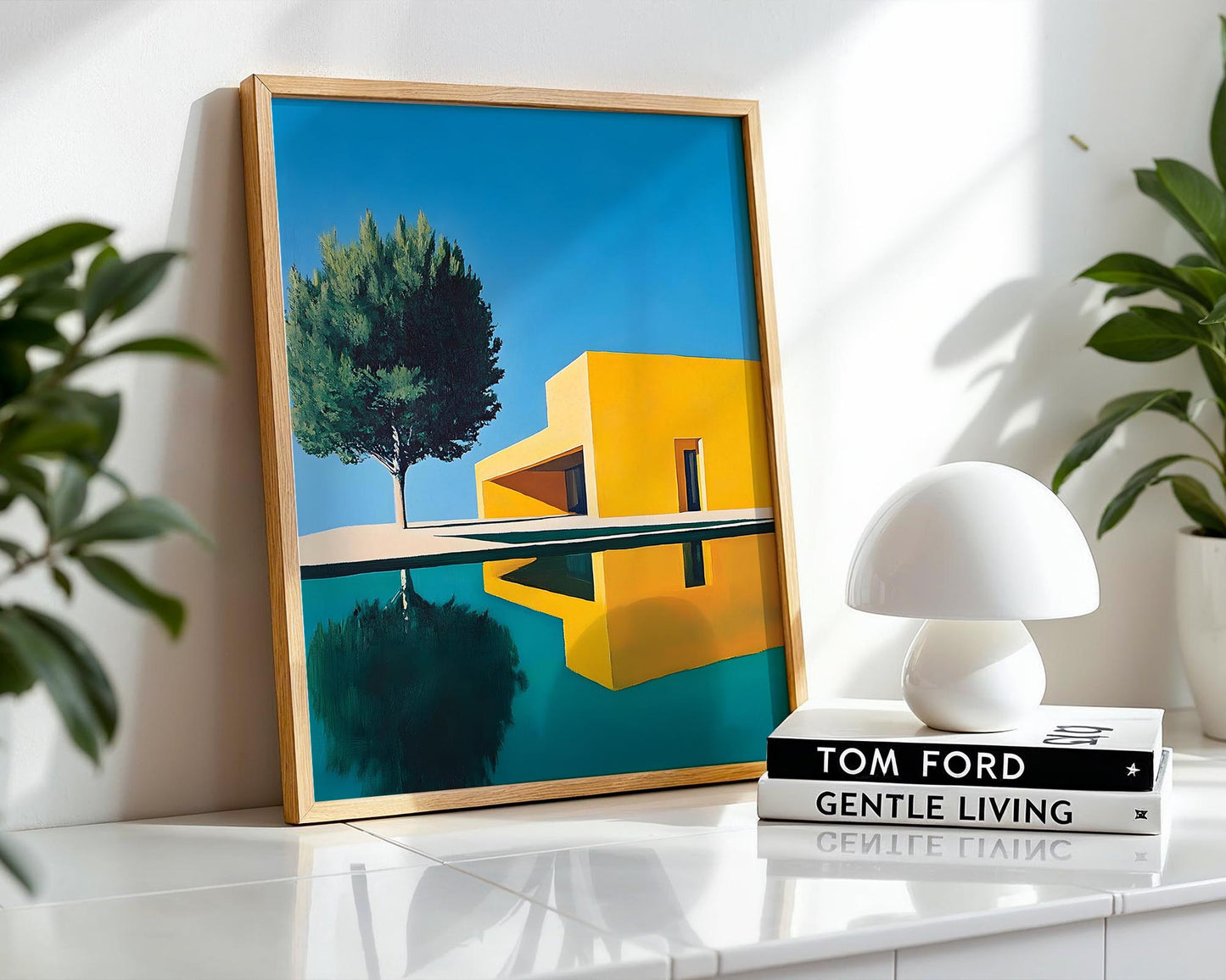 Modern Sanctuary – Minimalist Architectural Wall Art Print