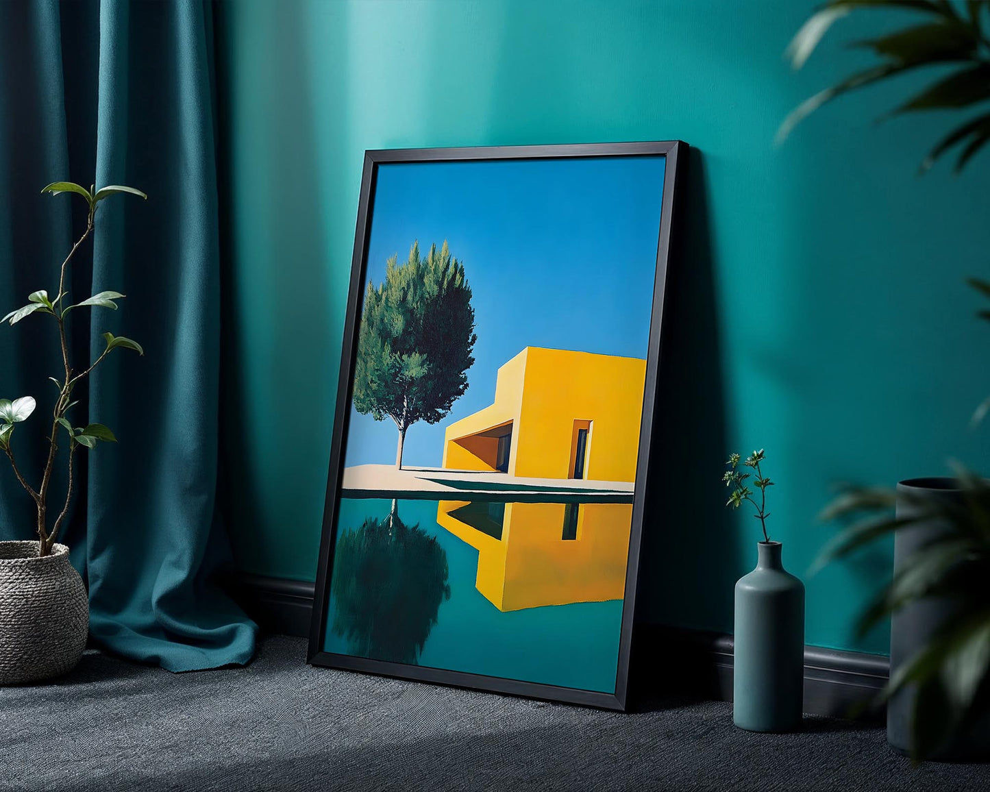 Modern Sanctuary – Minimalist Architectural Wall Art Print