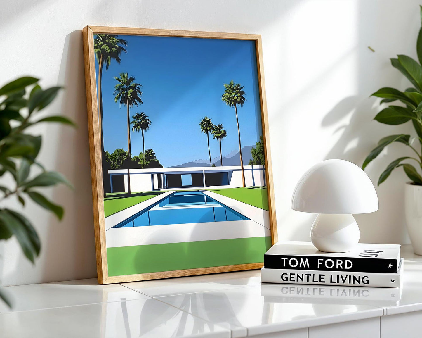 Modern Vista – Palm Springs Architectural Wall Art Print