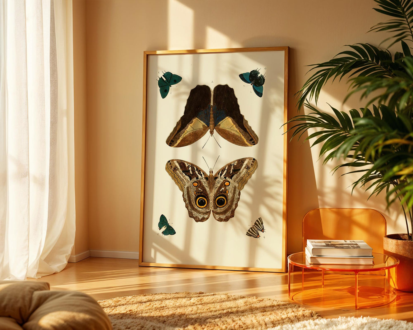 Vintage Butterfly Study – Natural History Wall Art Print