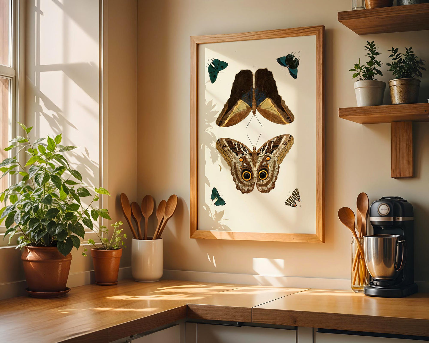 Vintage Butterfly Study – Natural History Wall Art Print