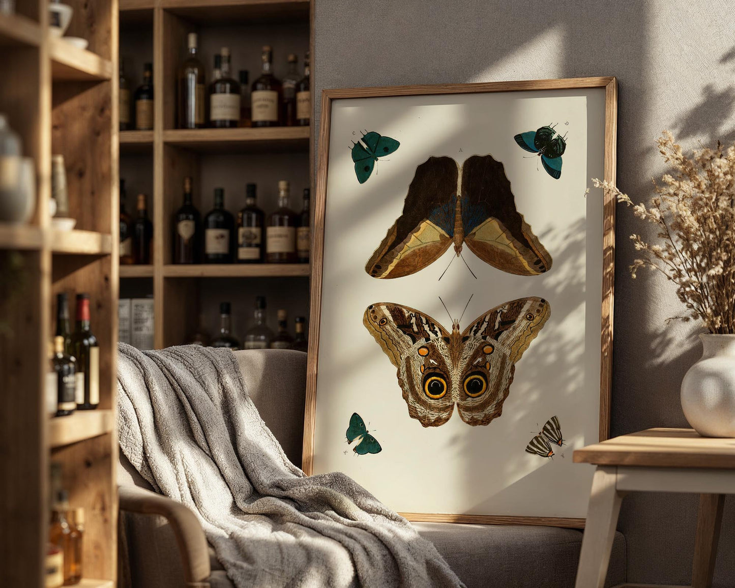 Vintage Butterfly Study – Natural History Wall Art Print