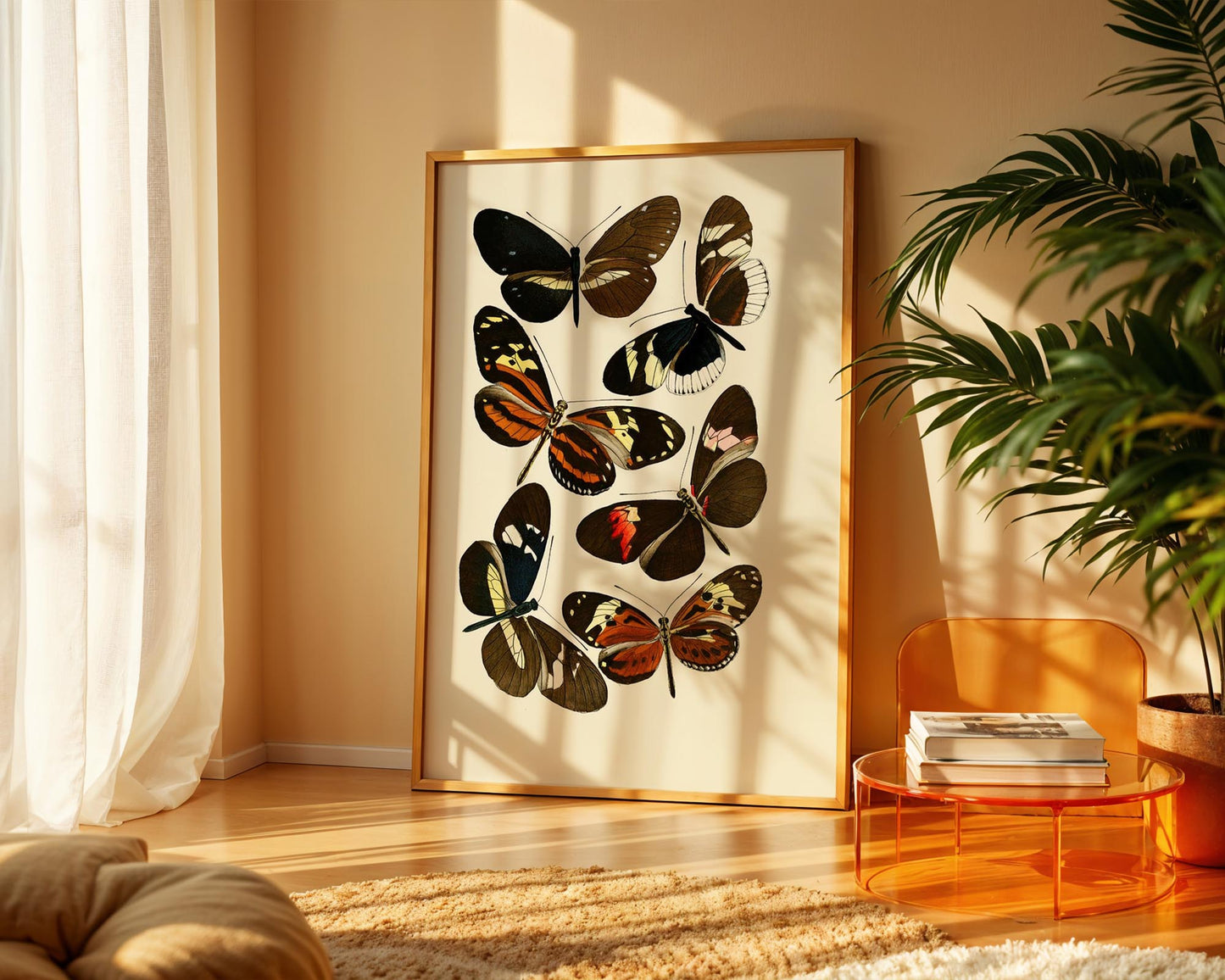 Vintage Butterfly Study II – Natural History Wall Art Print