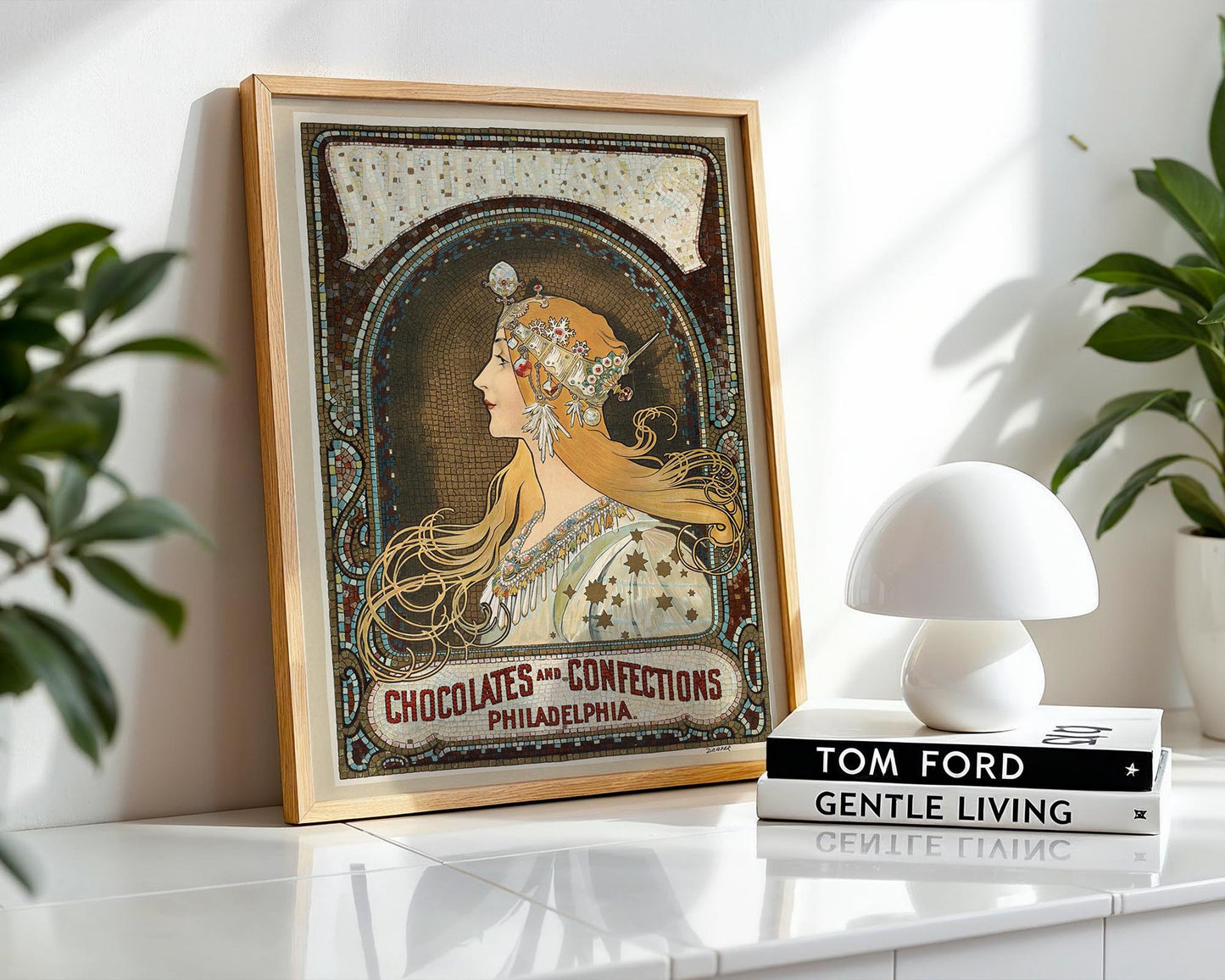 Alphonse Mucha Zodiac Poster | Vintage Art Nouveau Wall Art