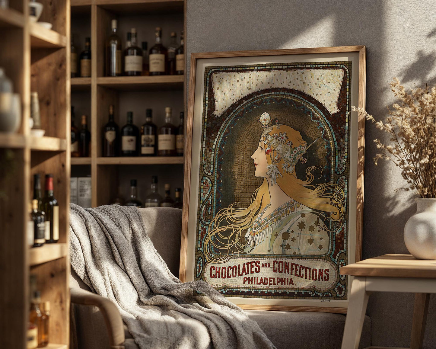 Alphonse Mucha Zodiac Poster | Vintage Art Nouveau Wall Art